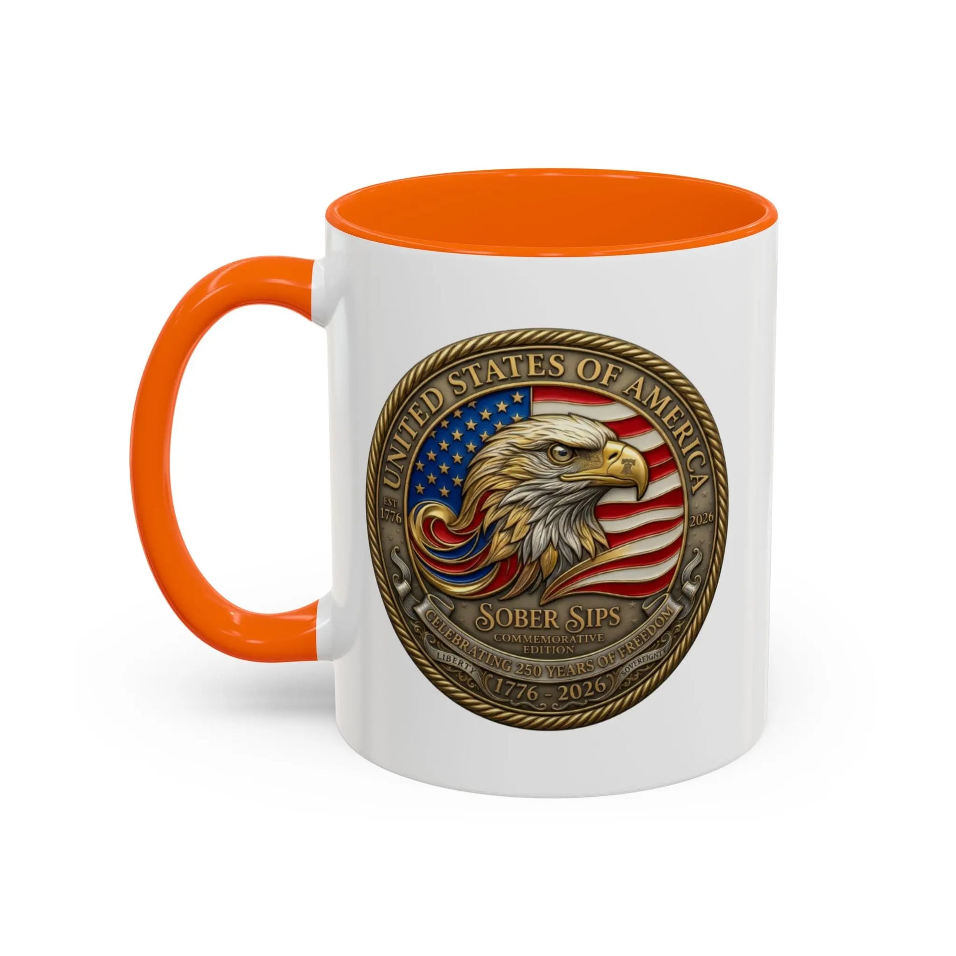 Patriotic sobriety mug – USA 250th Anniversary Liberty edition by SoberSips